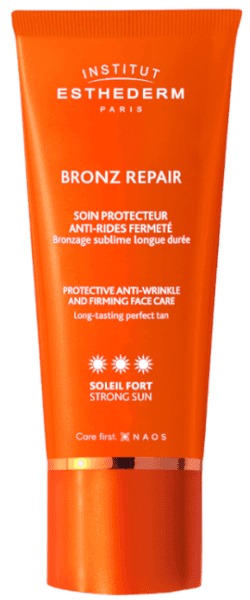 Detalle de Institut Esthederm Bronz Repair Crema Solar Facial ☀️ Antiarrugas 50 ml