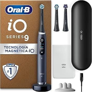 Imagen de Oral-B iO 9 Cepillo Eléctrico Negro con Viaje y Cabezales 🪥 en OfertitasTOP