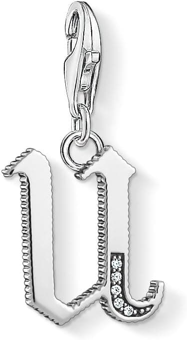 Detalle de Thomas Sabo - Colgante Mujer Letra U en Plata 925