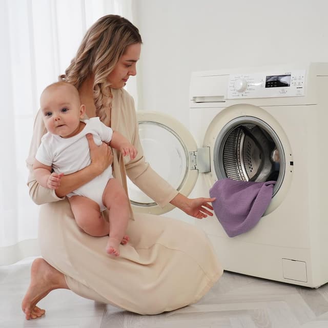 Thumbnail 6 de Baby Musselin Spannbettlaken 80x50 cm (2er-Set) aus 100% Baumwolle – für Kinderwagen und Babywiege