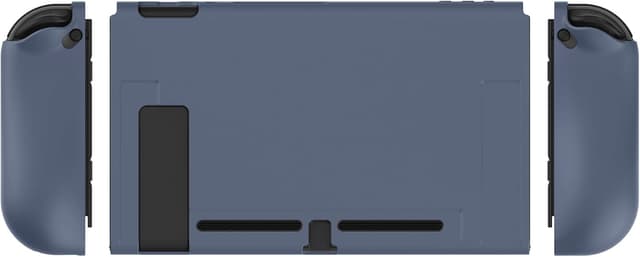 Detalle 2 de playvital Grey Protective Case for Nintendo Switch (Soft TPU Slim Cover + ABXY Caps)