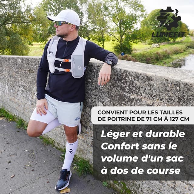 Thumbnail 6 de LUMEFIT Gilet Running 255 g