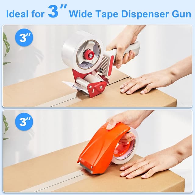 Detalle 2 de JARLINK Clear Packing Tape 720yd