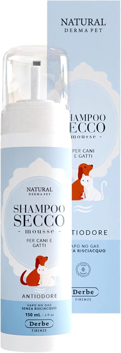 Detalle de Natural Derma Pet Shampoo secco 150 ml