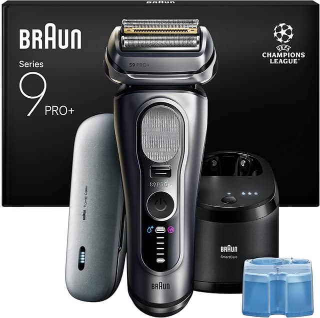 Detalle de Braun Series 9 PRO+ 9677CCE — Afeitadora eléctrica 60 min