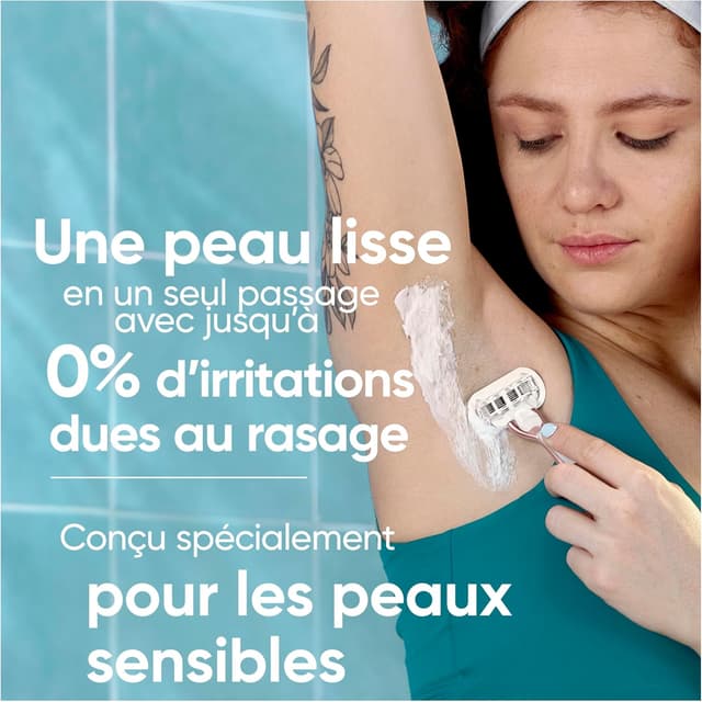 Detalle 2 de Gillette Venus Pro Smooth Sensitive Rasoir Femme