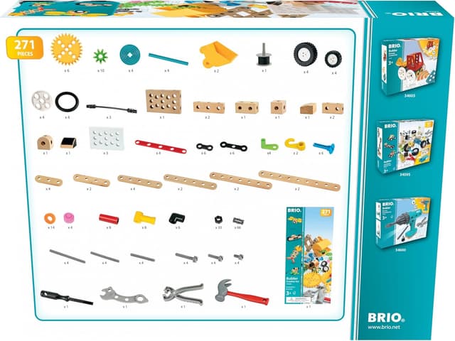 Thumbnail 6 de BRIO Builder Creative Construction Set – STEM building & creative play construction toy (ages 3+)
