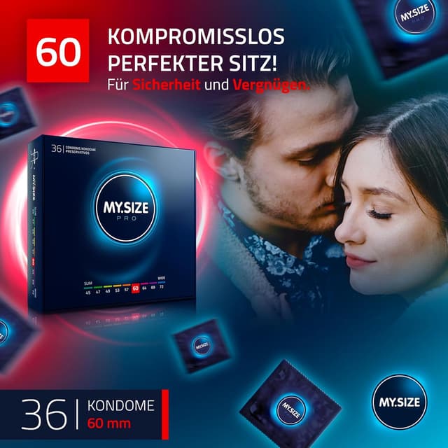Thumbnail 1 de MY.SIZE PRO Kondom 60 mm 🛡