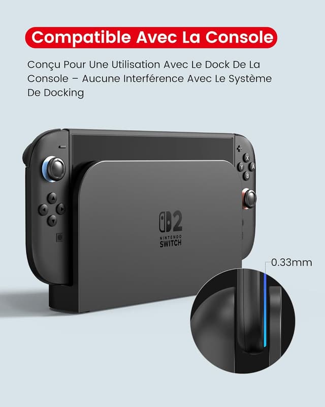 Thumbnail 6 de Nintendo Switch 2 9H tempered glass screen protector