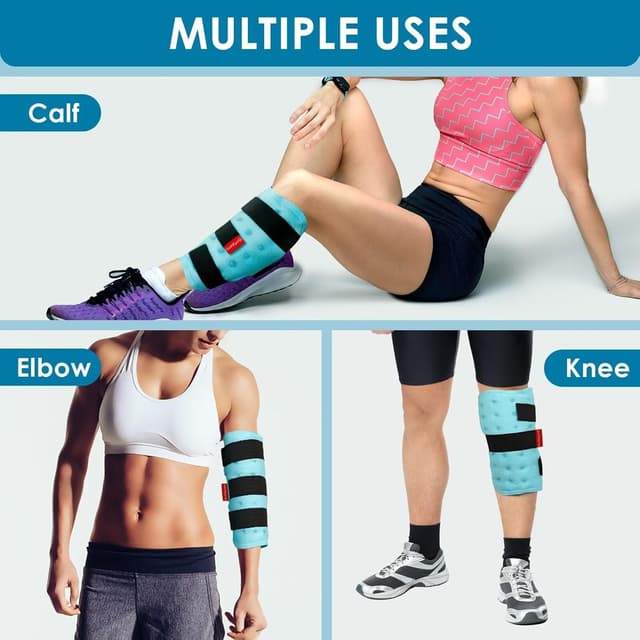 Thumbnail 6 de Comfytemp Leg Ice Pack Wrap 2 Packs