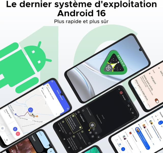 Thumbnail 1 de DOOGEE N55 smartphone 6,56 pouces ⌚