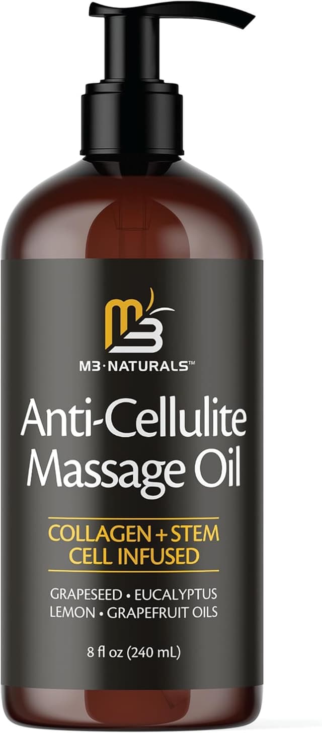 Imagen de M3 Naturals Anti-cellulite Oil with Collagen, 8 fl oz en OfertitasTOP