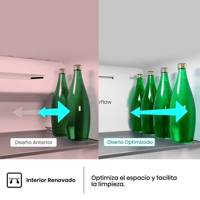 Thumbnail 4 de Hisense RS3P558NEIC frigorífico americano 544 L