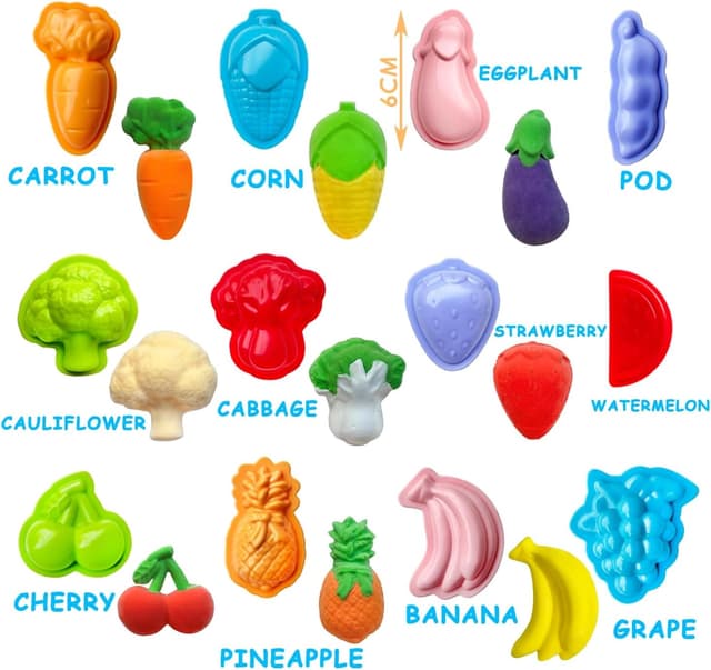 Thumbnail 2 de VAIYNWOM Knete Zubehör 47 Stück