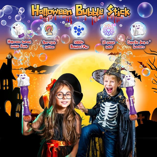 Thumbnail 1 de PANACARE Halloween Seifenblasenstab 10000+ Blasen