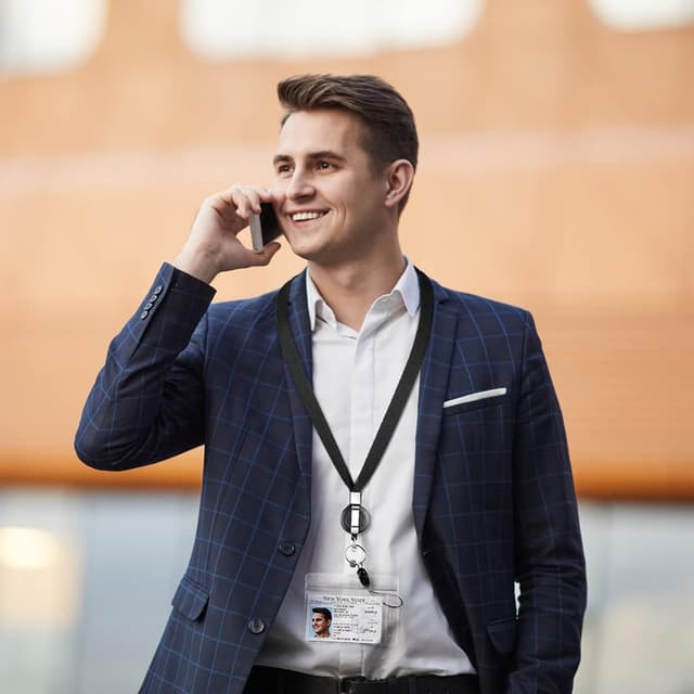 Thumbnail 6 de Vicloon set cordino retrattile con portacarte e porta badge impermeabile (6 pezzi)