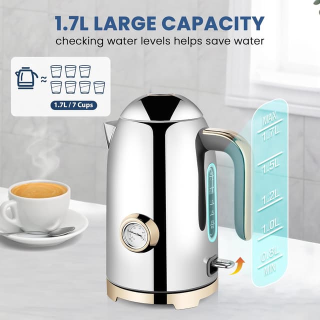 Thumbnail 4 de SUSTEAS Electric Kettle 57oz Fast 1500W
