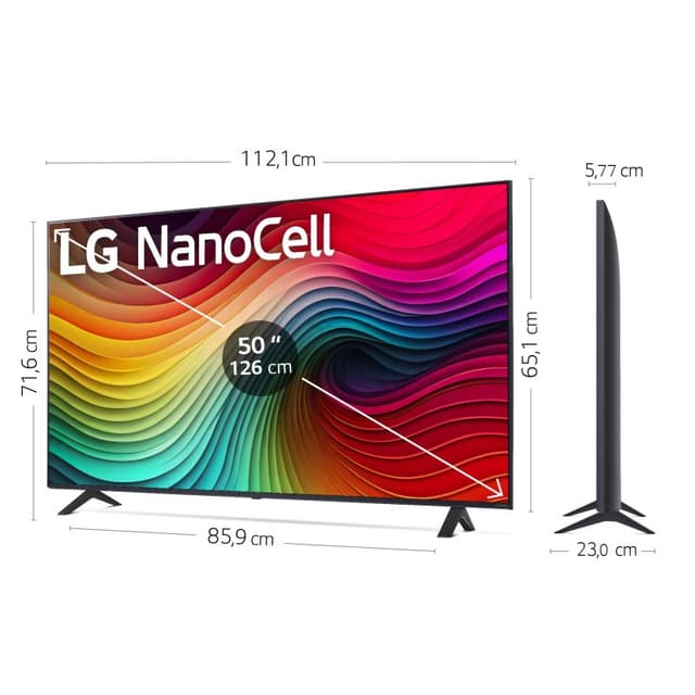 Detalle 2 de LG 50NANO81T6A NanoCell 50" 4K SMART TV
