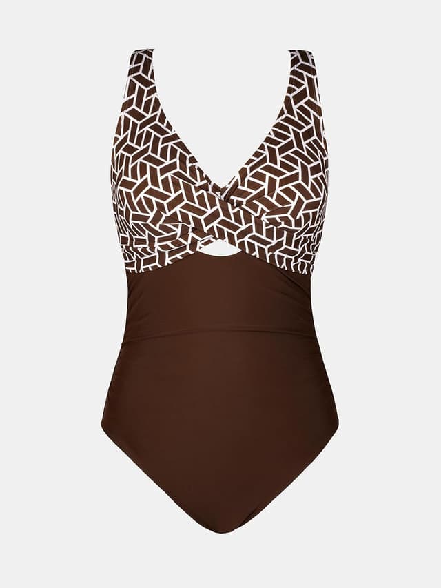 Thumbnail 4 de CUPSHE Badeanzug Wickeloptik