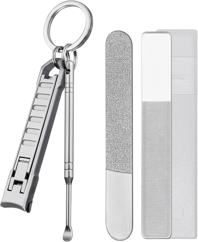 Imagen de VOGARB Keychain Nail Clippers for Men with File and Earpick en OfertitasTOP