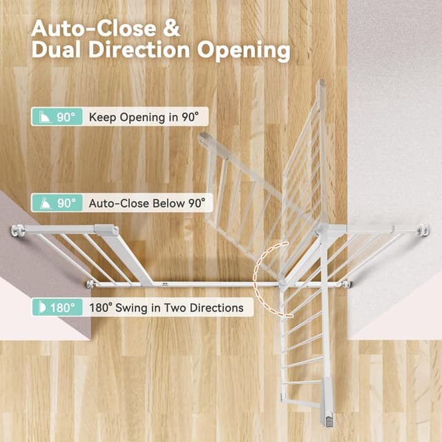 Thumbnail 3 de COMOMY 91.5cm Extra Tall Baby Gate