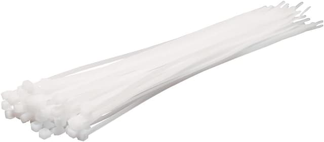 Detalle de LogiLink KAB0004 Kabelbinder 300 x 3,4 mm, transparent (100 Stück)