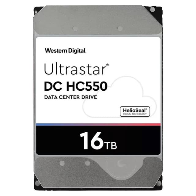 Detalle de Western Digital Ultrastar DC HC550 3.5 16TB