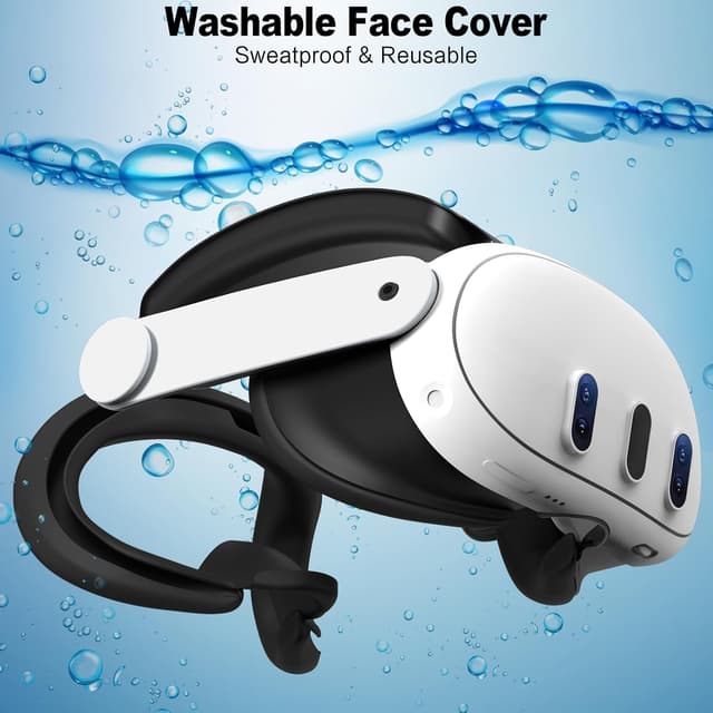 Thumbnail 3 de AMZDM Face Pad Cover for Meta Quest 3 VR Silicone Cover
