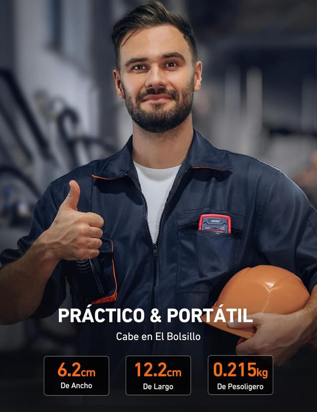 Detalle 2 de AstroAI Multímetro Digital Inteligente 4000 cuentas