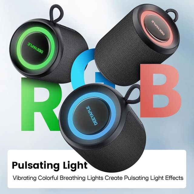 Thumbnail 5 de Deeyaple Bluetooth Lautsprecher 12 h Wiedergabe