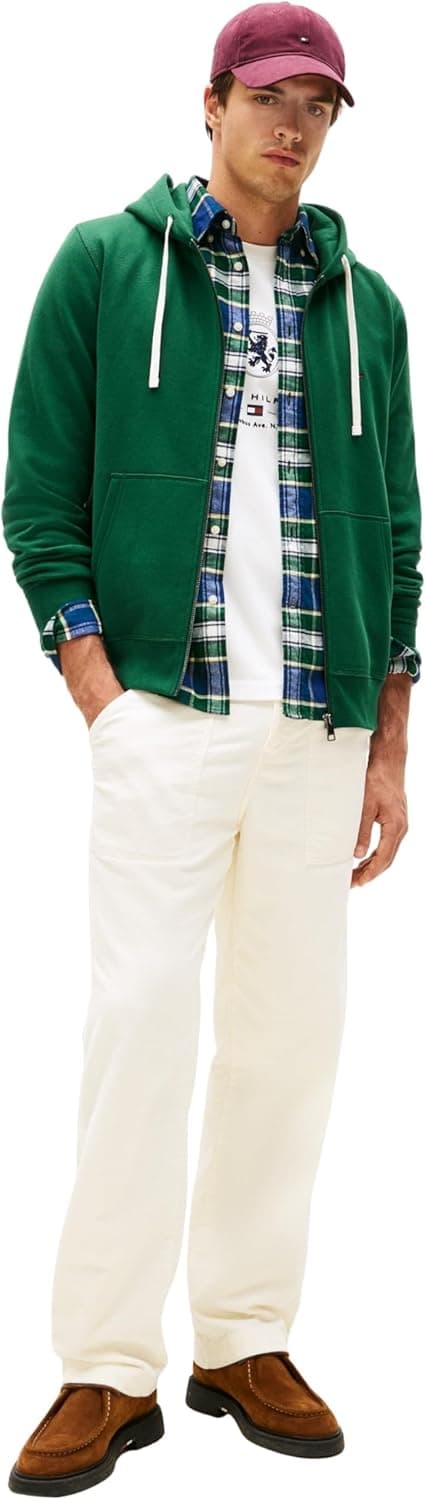 Detalle 2 de Tommy Hilfiger Essential Zip Through Fleece Hoodie