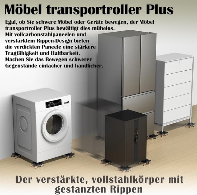 Detalle 2 de ONEON Möbel transportroller Plus