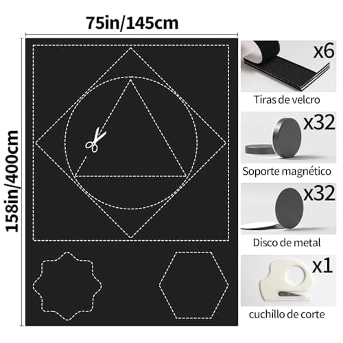 Thumbnail 6 de BKSAI Estor Opaco Magnético para Ventana 400x145cm 🛡