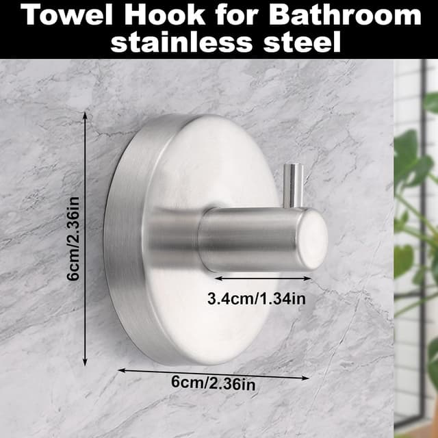 Detalle 2 de Dntorx Suction Cup Hooks 15LB