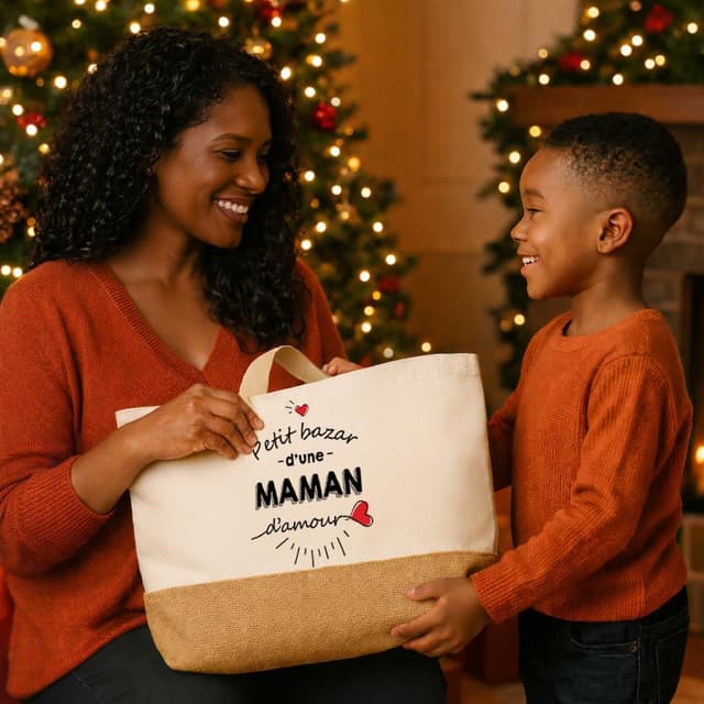 Detalle 2 de Planetee Sac Maman d’Amour cabas