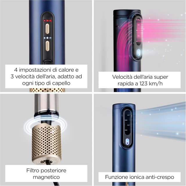 Thumbnail 6 de BaByliss Air Wand AS6553E: asciugacapelli, piastra lisciante e styler tutto in uno