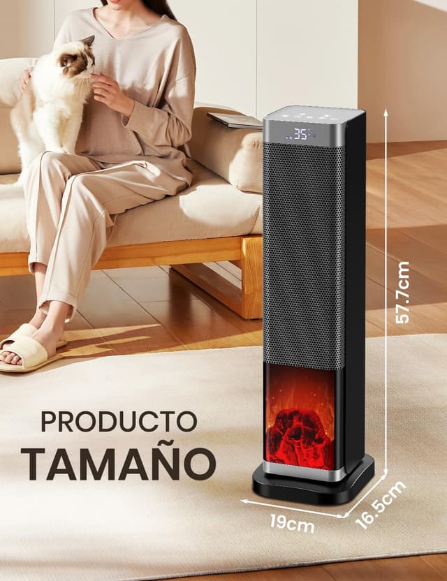 Thumbnail 5 de Calefactor YOOKESEN 2000W PTC