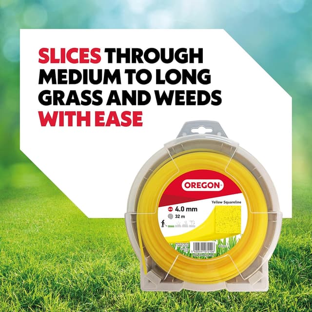 Thumbnail 4 de Oregon Yellow Square 4.0mm×32m hilo cuadrado para desbrozadora
