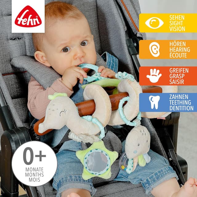 Detalle 2 de Fehn Activity Spirale Seepferd 35 cm