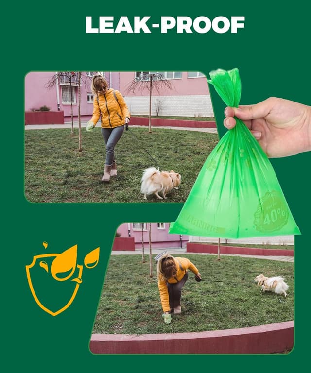Thumbnail 4 de GINKGO Dog Poo Bags 300 pack, extra thick