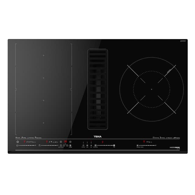 Detalle de Teka AFC 85628 MST BK placa inducción 4 zonas