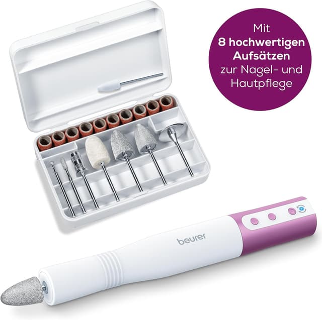 Detalle 2 de Beurer MP 52 elektrisches Maniküreset 15.000 U/min