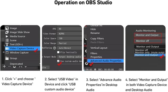 Detalle de BENFEI acquisizione video HDMI 4K