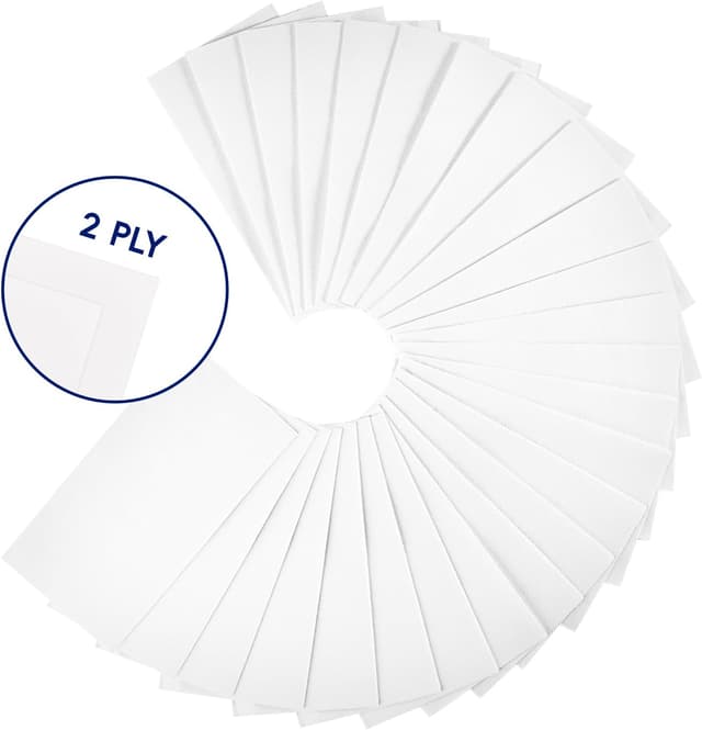 Detalle de JOLLY CHEF 400-Pack Disposable Paper Napkins (2-Ply) for Parties & Guests