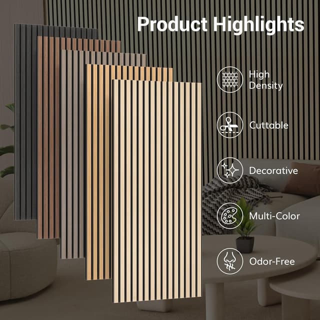 Thumbnail 6 de TONOR Akustikpaneele holz 120x60cm 1,44m² 📐