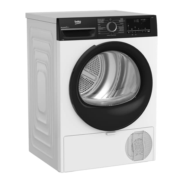 Detalle de Beko BM3T48249W secadora bomba calor 8 kg