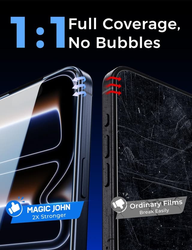 Thumbnail 6 de Tempered glass for iPhone 17 Pro, 6.3 inch