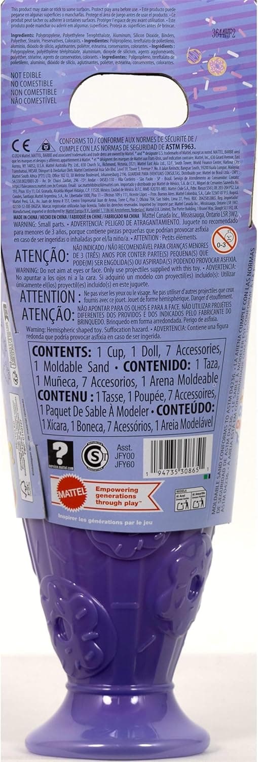 Detalle 2 de Barbie Pop Reveal Dolcetti JFY60, bambola 3+