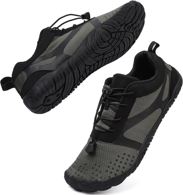 Detalle de DimaiGlobal Scarpe Barefoot Minimaliste da trail running e outdoor/indoor antiscivolo