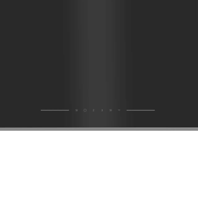 Detalle de Beko BHCA96641BBHS campana con Booster 712 m³/h